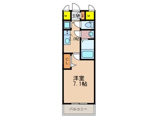 ﾌﾟﾚｻﾝｽ野田阪神駅前ｻﾞ･ﾌｧｰｽﾄ(202の物件間取画像